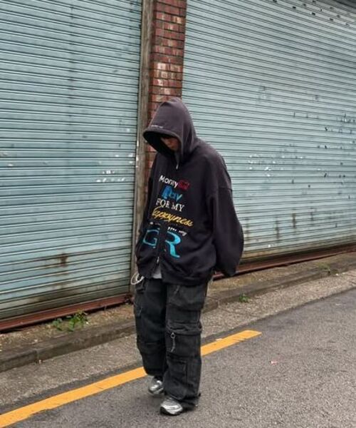 MASSNOUN（マスノウン）の「M6X スナップカーゴデニムパンツ MSFJP001-BK（デニムパンツ・メンズ・その他・X-LARGE/LARGE）」の7枚目の写真