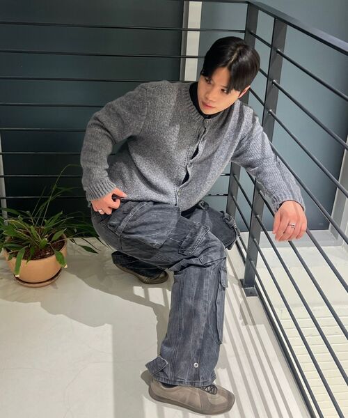 MASSNOUN（マスノウン）の「M6X スナップカーゴデニムパンツ MSFJP001-BK（デニムパンツ・メンズ・その他・X-LARGE/LARGE）」の16枚目の写真