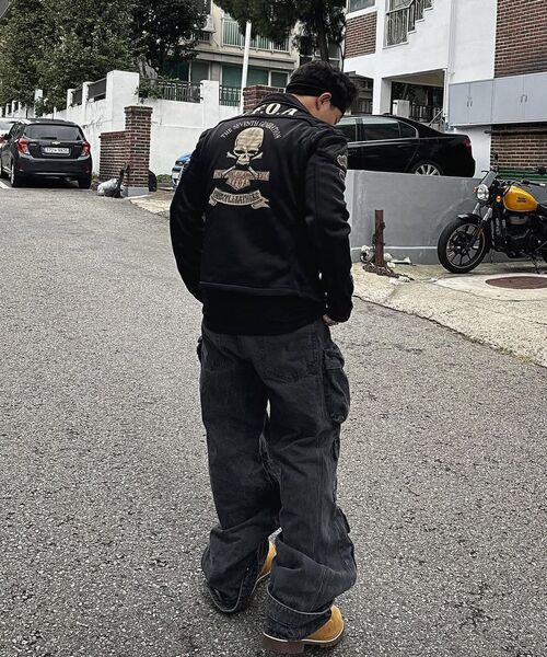 MASSNOUN（マスノウン）の「M6X スナップカーゴデニムパンツ MSFJP001-BK（デニムパンツ・メンズ・その他・X-LARGE/LARGE）」の15枚目の写真