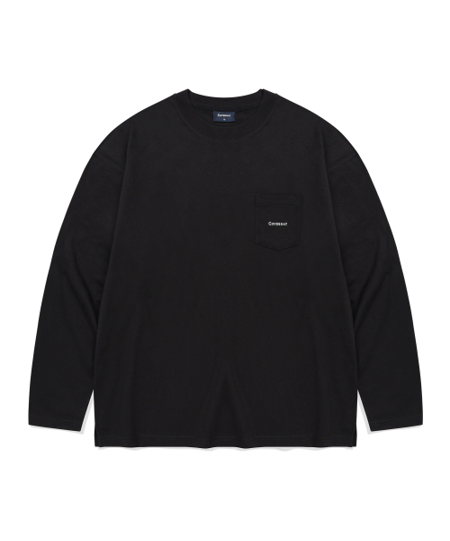 COVERNAT(カバーナット)の「ベーシックポケットロングスリーブ ブラック(Tシャツ/カットソー・レディース・その他・SMALL/MEDIUM/LARGE/X-LARGE/XX-LARGE/X-SMALL)」の1枚目の写真