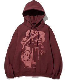 NOT4NERD(�m�b�g�t�H�[�i�[�h)��Waiting For You Pullover Hood - Wine(�p�[�J�[)