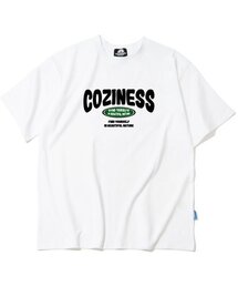 COZINESS VARSITY LOGO Tシャツ - ホワイト