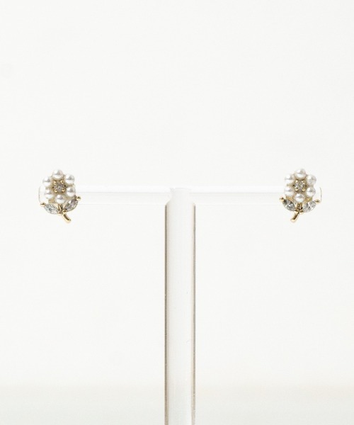 flower（フラワー）の「ブルーミングパールピアス（ピアス（両耳用）・レディース・ゴールド/シルバー・FREE）」の14枚目の写真