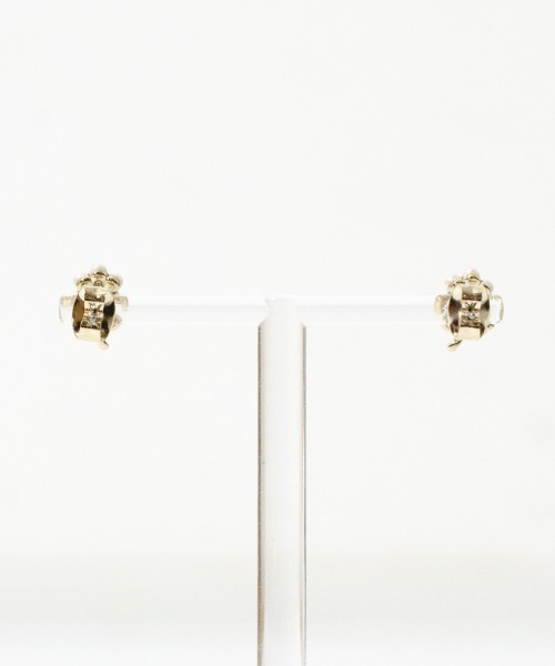 flower（フラワー）の「ブルーミングパールピアス（ピアス（両耳用）・レディース・ゴールド/シルバー・FREE）」の4枚目の写真