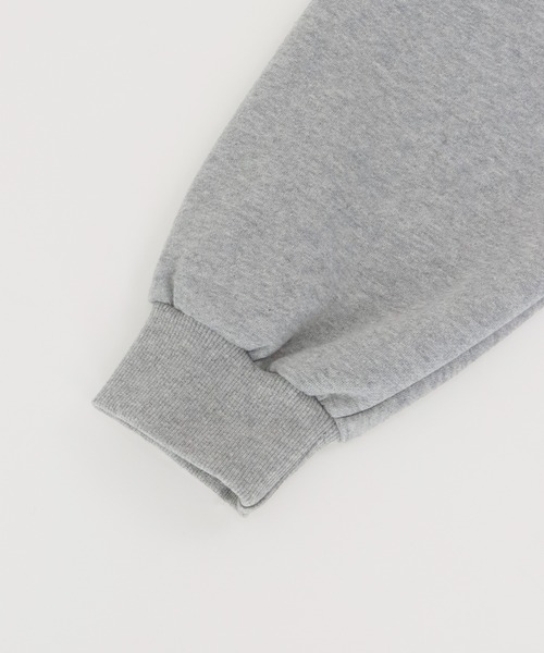 BLUEEAST(ブルーイースト)の「裏起毛フォレスト刺繍スウェット(スウェット・レディース・ネイビー/グレー/アイボリー・MEDIUM)」の4枚目の写真