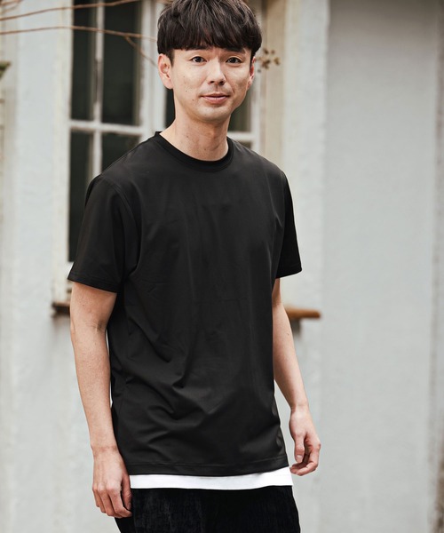 CALL&RESPONSE（コールアンドレスポンス）の「mt10122- 無地半袖Tシャツ(262-1324-01)（Tシャツ/カットソー・メンズ・ホワイト/ブラック・5/4/2/1）」の4枚目の写真