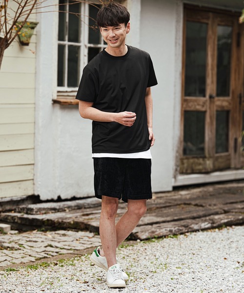 CALL&RESPONSE（コールアンドレスポンス）の「mt10122- 無地半袖Tシャツ(262-1324-01)（Tシャツ/カットソー・メンズ・ホワイト/ブラック・5/4/2/1）」の6枚目の写真