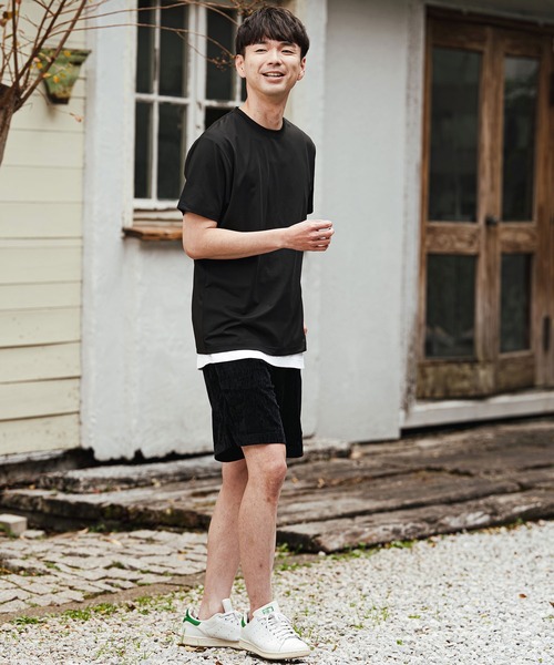 CALL&RESPONSE（コールアンドレスポンス）の「mt10122- 無地半袖Tシャツ(262-1324-01)（Tシャツ/カットソー・メンズ・ホワイト/ブラック・5/4/2/1）」の7枚目の写真