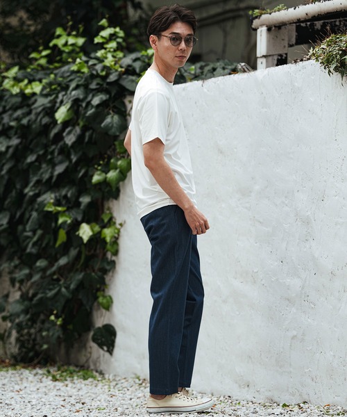CALL&RESPONSE（コールアンドレスポンス）の「mt10122- 無地半袖Tシャツ(262-1324-01)（Tシャツ/カットソー・メンズ・ホワイト/ブラック・5/4/2/1）」の14枚目の写真