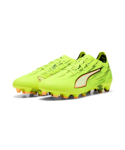 PUMA（プーマ）の「PUMA プーマ メンズ ウルトラ 6 アルティメット HG/AG サッカースパイク（スニーカー・メンズ・ライム/ブルー系その他・27.5cm/28.0cm/26.5cm/27.0cm/25.5cm/26.0cm/28.5cm）」の3枚目の写真