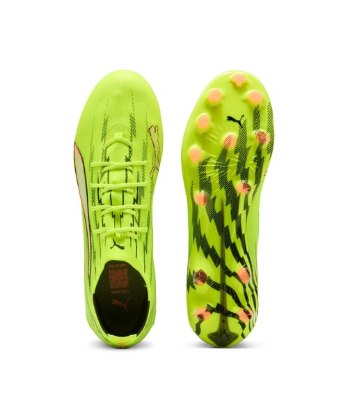 PUMA（プーマ）の「PUMA プーマ メンズ ウルトラ 6 アルティメット HG/AG サッカースパイク（スニーカー・メンズ・ライム/ブルー系その他・27.5cm/28.0cm/26.5cm/27.0cm/25.5cm/26.0cm/28.5cm）」の5枚目の写真