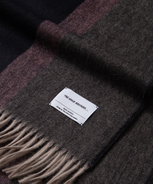 Brushed Scole Stripe / BLACK × GRAGE THE INOUE BROTHERS/ザイノウエブラザーズ】Brushed Scole Stripe