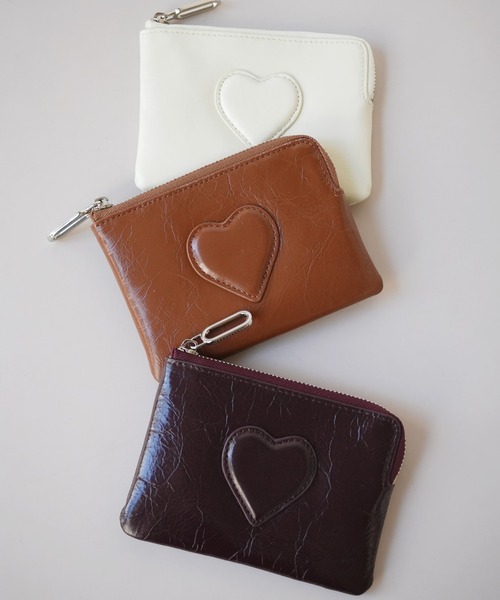 Port(ポート)の「【 Sowel. / ソエル 】 フロント ハート コインケース / カードケース #(カードケース・レディース・イエロー/ホワイト/ブラウン/ワインレッド/シルバー/グリーン/ブラック/ピンク・FREE)」の11枚目の写真