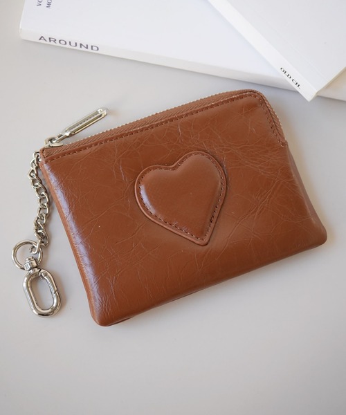 Port(ポート)の「【 Sowel. / ソエル 】 フロント ハート コインケース / カードケース #(カードケース・レディース・イエロー/ホワイト/ブラウン/ワインレッド/シルバー/グリーン/ブラック/ピンク・FREE)」の13枚目の写真