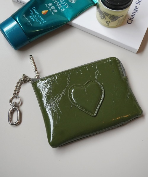 Port(ポート)の「【 Sowel. / ソエル 】 フロント ハート コインケース / カードケース #(カードケース・レディース・イエロー/ホワイト/ブラウン/ワインレッド/シルバー/グリーン/ブラック/ピンク・FREE)」の18枚目の写真