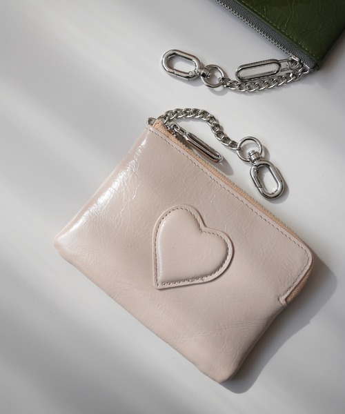 Port(ポート)の「【 Sowel. / ソエル 】 フロント ハート コインケース / カードケース #(カードケース・レディース・イエロー/ホワイト/ブラウン/ワインレッド/シルバー/グリーン/ブラック/ピンク・FREE)」の9枚目の写真