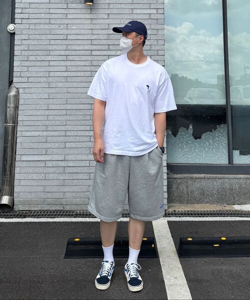 DOLPHIN WAVE APPAREL（ドルフィンウェーブアパレル）の「[2PACK]ドルフィンシリコンアーチロゴワンピースショーツメランジグレー＆ブラック（その他パンツ・メンズ・その他・LARGE/X-LARGE）」の21枚目の写真