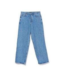 Wide Denim Pants 5P (Light Indigo)