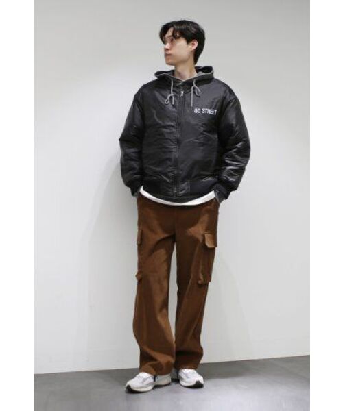 GOSTREET(ゴーストリート)の「セミワイドコーデュロイカーゴパンツブラウン(その他パンツ・メンズ・その他・LARGE/MEDIUM)」の6枚目の写真
