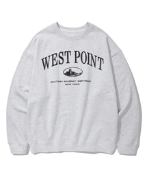 KANEITEI（カネイテイ）の「WEST POINT ARCH CREWNECK (MELANGE GRAY)（スウェット）」