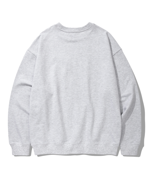 KANEITEI(カネイテイ)の「WEST POINT ARCH CREWNECK (MELANGE GRAY)(スウェット・レディース・グレー・MEDIUM/LARGE/X-LARGE)」の2枚目の写真