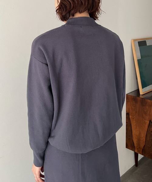 Doux archives（ドゥアルシーヴ）の「ベイカースカートニットＳＥＴＵＰ（ワンピース・レディース・ブルーグレー/グレー/ベージュ・FREE）」の10枚目の写真