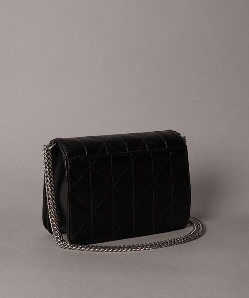 Calvin Klein（カルバン・クライン）の「クロスボディバッグ - キルティングチェーンバッグ（ハンドバッグ・レディース・ブラック/ベージュ・FREE）」の8枚目の写真