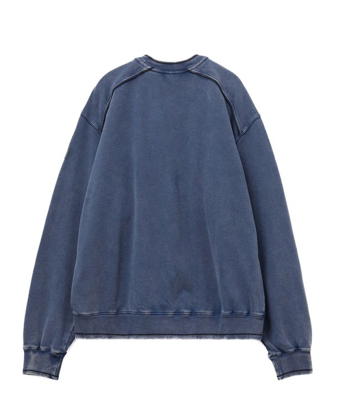 SILAS（サイラス）の「【UK COLLECTION】SKATE OVAL SWEATSHIRT（スウェット・メンズ・オフホワイト/ネイビー・S/M/L）」の5枚目の写真
