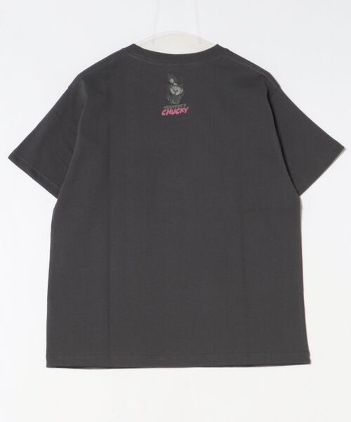 ADPOSION（アドポーション）の「【CHUCKY / チャッキー】フロントプリントクルーネックTシャツ（Tシャツ/カットソー・レディース・チャコールグレー・LARGE）」の3枚目の写真