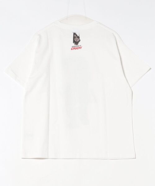 ADPOSION（アドポーション）の「【CHUCKY / チャッキー】フロントプリントクルーネックTシャツ（Tシャツ/カットソー・レディース・チャコールグレー・LARGE）」の4枚目の写真