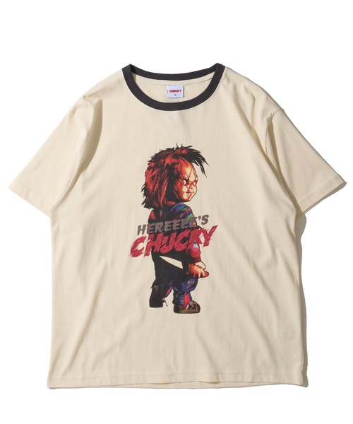 ADPOSION(アドポーション)の「【CHUCKY / チャッキー】フロントプリントクルーネックTシャツ(Tシャツ/カットソー・レディース・チャコールグレー/ホワイト/オフホワイト・LARGE/X-LARGE/MEDIUM)」の13枚目の写真