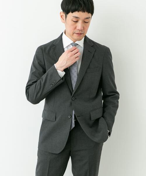 URBAN RESEARCH DOORS（アーバンリサーチドアーズ）の「LIFE STYLE TAILOR　ウールライクコンフォータブルスマートジャケット（その他アウター・メンズ・ネイビー/グレー・SMALL/MEDIUM/X-LARGE/LARGE）」の10枚目の写真