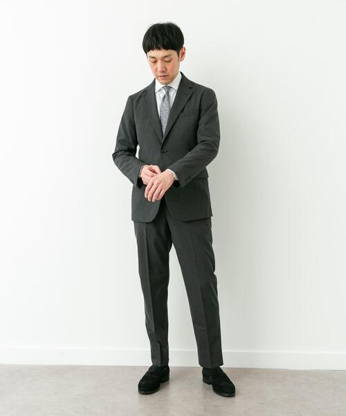URBAN RESEARCH DOORS（アーバンリサーチドアーズ）の「LIFE STYLE TAILOR　ウールライクコンフォータブルスマートジャケット（その他アウター・メンズ・ネイビー/グレー・SMALL/MEDIUM/X-LARGE/LARGE）」の13枚目の写真