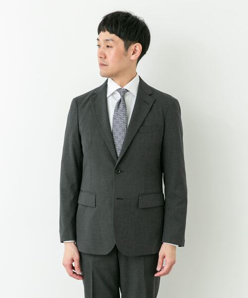 URBAN RESEARCH DOORS（アーバンリサーチドアーズ）の「LIFE STYLE TAILOR　ウールライクコンフォータブルスマートジャケット（その他アウター・メンズ・ネイビー/グレー・SMALL/MEDIUM/X-LARGE/LARGE）」の14枚目の写真