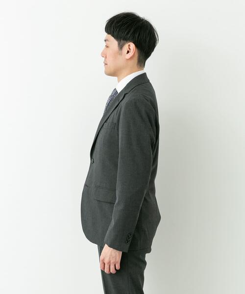 URBAN RESEARCH DOORS（アーバンリサーチドアーズ）の「LIFE STYLE TAILOR　ウールライクコンフォータブルスマートジャケット（その他アウター・メンズ・ネイビー/グレー・SMALL/MEDIUM/X-LARGE/LARGE）」の15枚目の写真