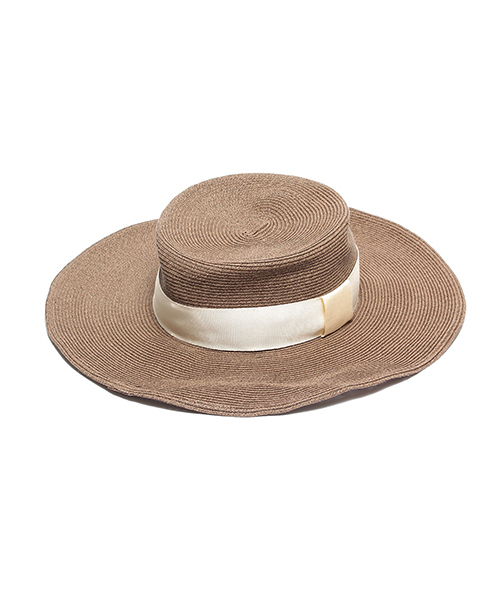 Ray BEAMS（レイビームス）の「◇【ラブリ着用】RBS / ペーパー ボーター ハット（ハット・レディース・ナチュラル/ブラック/ブラウン・ONE SIZE）」の22枚目の写真