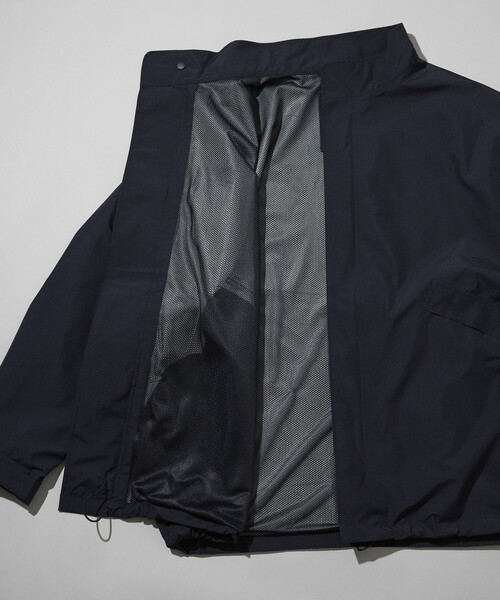 +phenix（プラスフェニックス）の「+phenix/プラスフェニックス 別注 GORE-TEX WINDSTOPPER SHORT MODS COAT/ゴアテックス ウインドストッパー ショートモッズコート（ブルゾン・メンズ・ブラック/オリーブ/ネイビー・SMALL/LARGE/MEDIUM）」の16枚目の写真