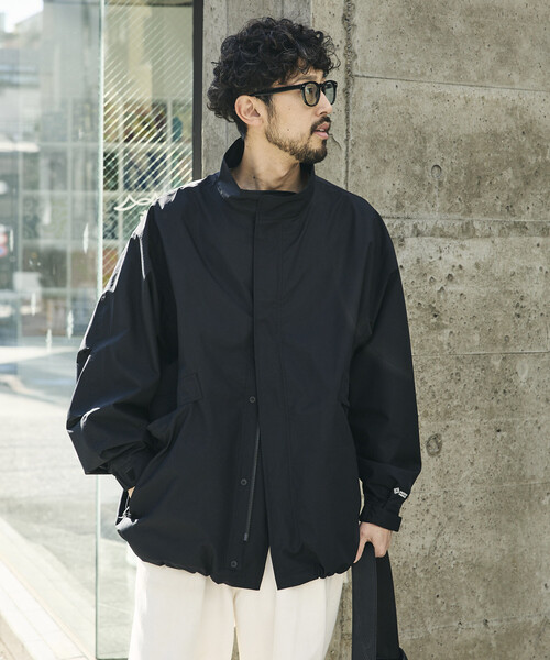 【完売品】+phenix 別注 GORE-TEX ショートモッズコート ジャケット ブルゾン モッズコート ショートモッズ メンズ メンズ