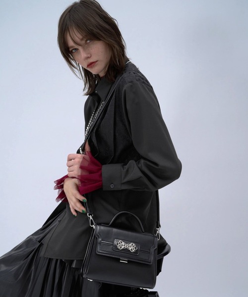 HARE（ハレ）の「チャイナショルダーバッグ(HARE)（ショルダーバッグ・レディース・ブラック・FREE）」の3枚目の写真