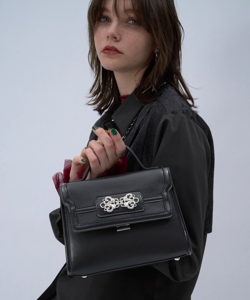 HARE（ハレ）の「チャイナショルダーバッグ(HARE)（ショルダーバッグ・レディース・ブラック・FREE）」の5枚目の写真