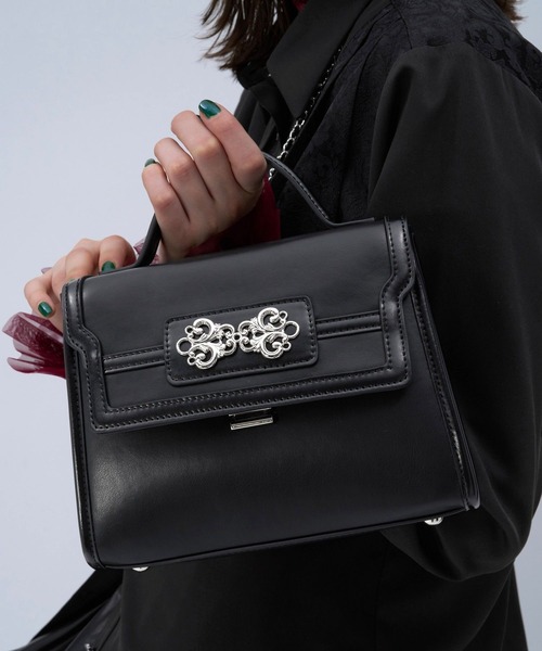 HARE（ハレ）の「チャイナショルダーバッグ(HARE)（ショルダーバッグ・レディース・ブラック・FREE）」の6枚目の写真