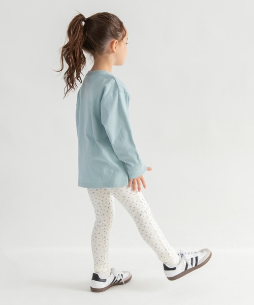 DRC branshes（ディーアールシーブランシェス）の「【WEB限定/DRC】裾メロウリブレギンス（その他パンツ・キッズ・その他1/その他2/その他3/ブラック/アイボリー/その他4・100/90/110/120/130/140）」の4枚目の写真