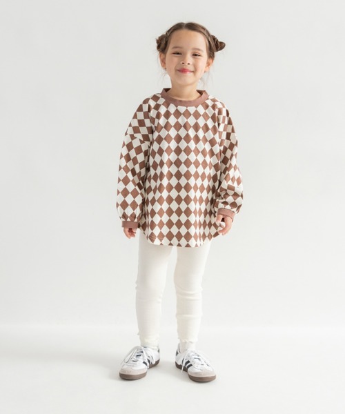 DRC branshes（ディーアールシーブランシェス）の「【WEB限定/DRC】裾メロウリブレギンス（その他パンツ・キッズ・その他1/その他2/その他3/ブラック/アイボリー/その他4・100/90/110/120/130/140）」の16枚目の写真