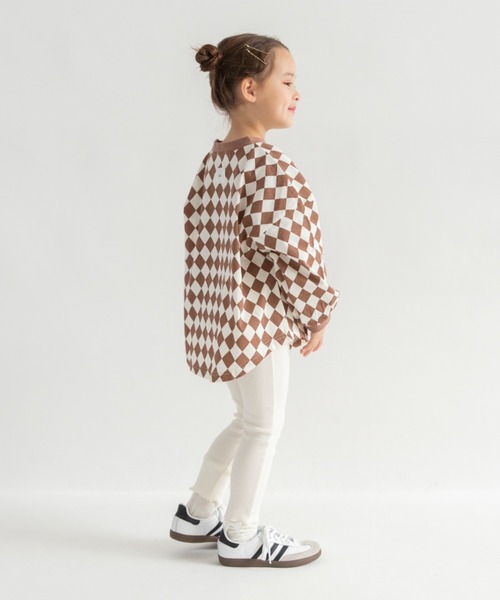 DRC branshes（ディーアールシーブランシェス）の「【WEB限定/DRC】裾メロウリブレギンス（その他パンツ・キッズ・その他1/その他2/その他3/ブラック/アイボリー/その他4・100/90/110/120/130/140）」の17枚目の写真