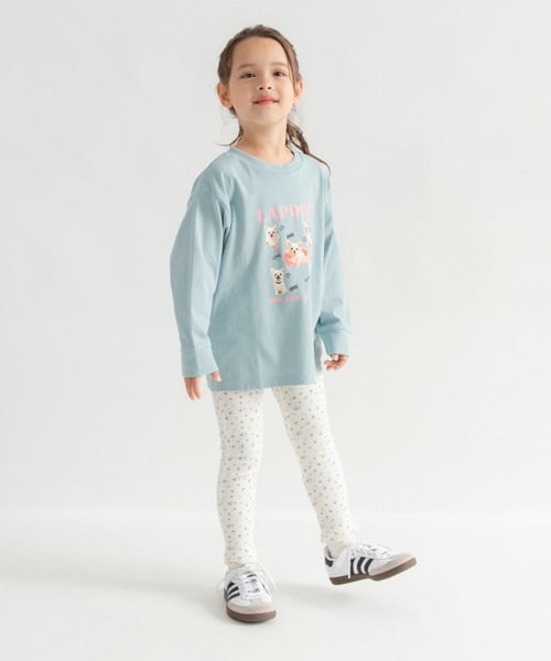 DRC branshes（ディーアールシーブランシェス）の「【WEB限定/DRC】裾メロウリブレギンス（その他パンツ・キッズ・その他1/その他2/その他3/ブラック/アイボリー/その他4・100/90/110/120/130/140）」の19枚目の写真