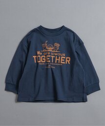 Tシャツ/カットソー（ブルー・ネイビー/青色系・長袖）ファッション