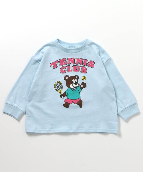 BREEZE（ブリーズ）の「【WEB限定】イロイログラフィックTシャツ（Tシャツ/カットソー・キッズ・グレー/エメラルド/オフホワイト/ライム/ピンク/グリーン/サックスブルー/パープル/ネイビー/チャコール/ベージュ・100/90/140/130/120/110/150）」の20枚目の写真