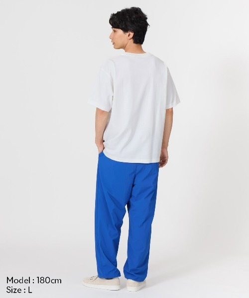 le coq sportif（ルコックスポルティフ）の「【le coq sportif/ルコック】 フットボールインスパイア カレッジ風ロゴTシャツ【ひんやり接触冷感】（Tシャツ/カットソー・メンズ・ホワイト/グリーン/オレンジ/ネイビー・XL/L/M/XXL）」の7枚目の写真