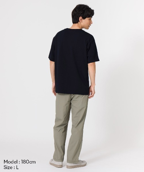le coq sportif（ルコックスポルティフ）の「【le coq sportif/ルコック】 フットボールインスパイア カレッジ風ロゴTシャツ【ひんやり接触冷感】（Tシャツ/カットソー・メンズ・ホワイト/グリーン/オレンジ/ネイビー・XL/L/M/XXL）」の19枚目の写真