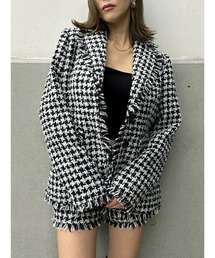 EGOIST（エゴイスト）の「ツイードシングルジャケット（テーラードジャケット）」